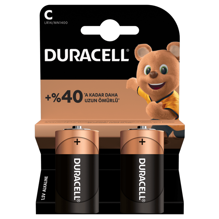 Duracell C Orta Pil 2&apos;li (4172)