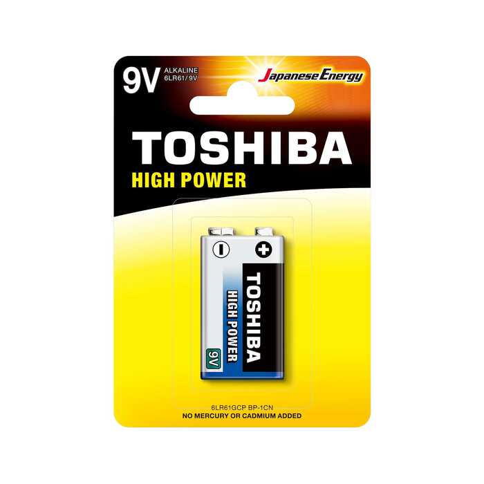 Toshıba 6lr61 Hıgh Power Alkalın 9v 1li (4172)