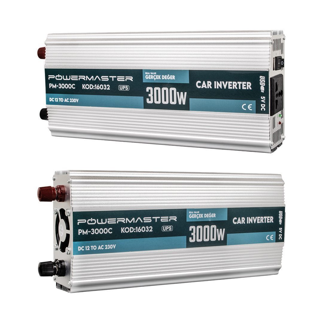 12 Volt - 3000 Watt Şarjlı Inverter (4172)