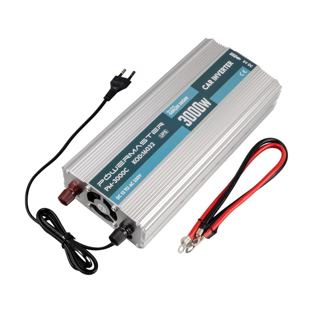 12 Volt - 3000 Watt Şarjlı Inverter (4172)