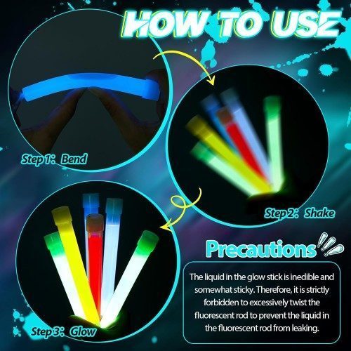 Karanlıkta Yanan Asılabilir İp Aparatlı Glow Stick Lamba Seti 15cm