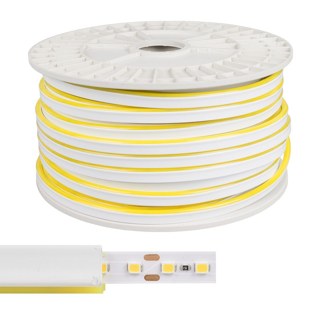 12 Volt 6x12mm Limon Sarısı Neon Led 50 Metre (4172)