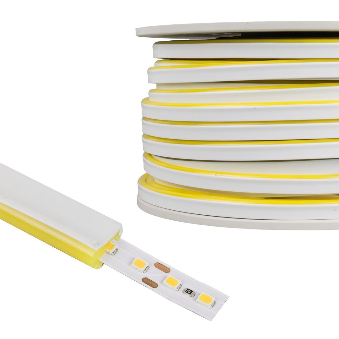 12 Volt 6x12mm Limon Sarısı Neon Led 50 Metre (4172)