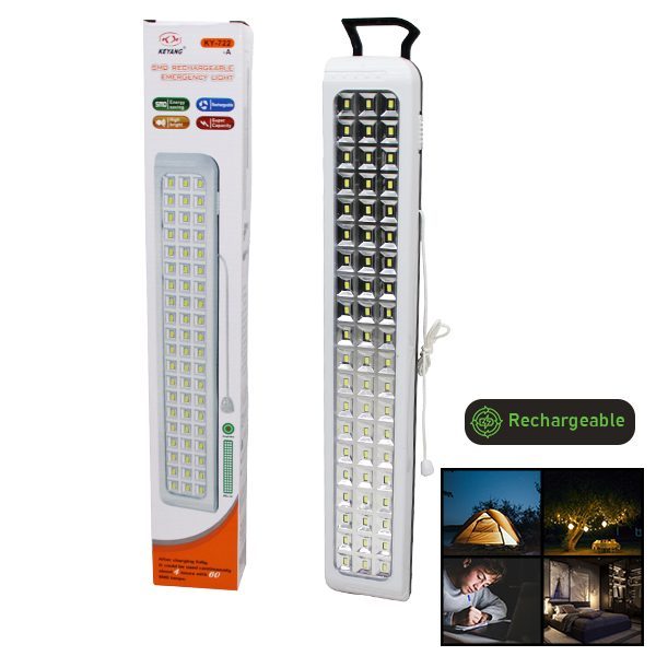 60 Smd Led Şarjlı Işıldak Fener - Emergency Lıght (4172)