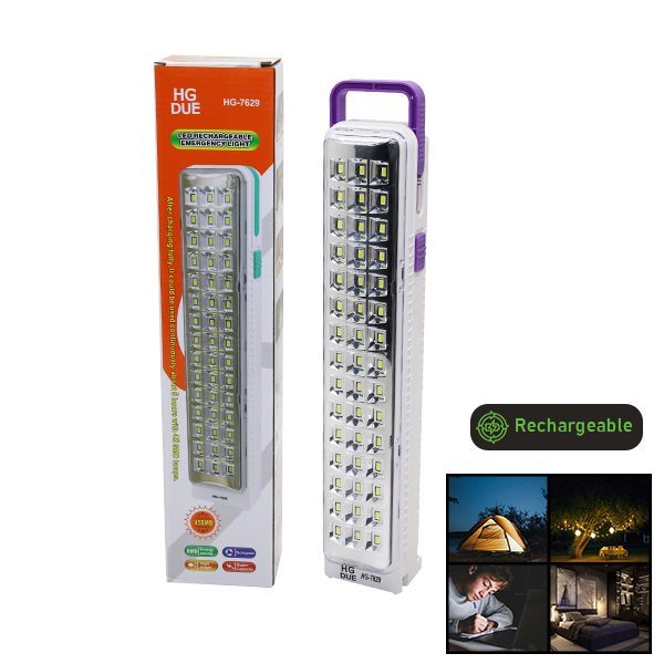 45smd Led Lamba Işıldak Fener Fiş Şarjlı - Kulplu (4172)