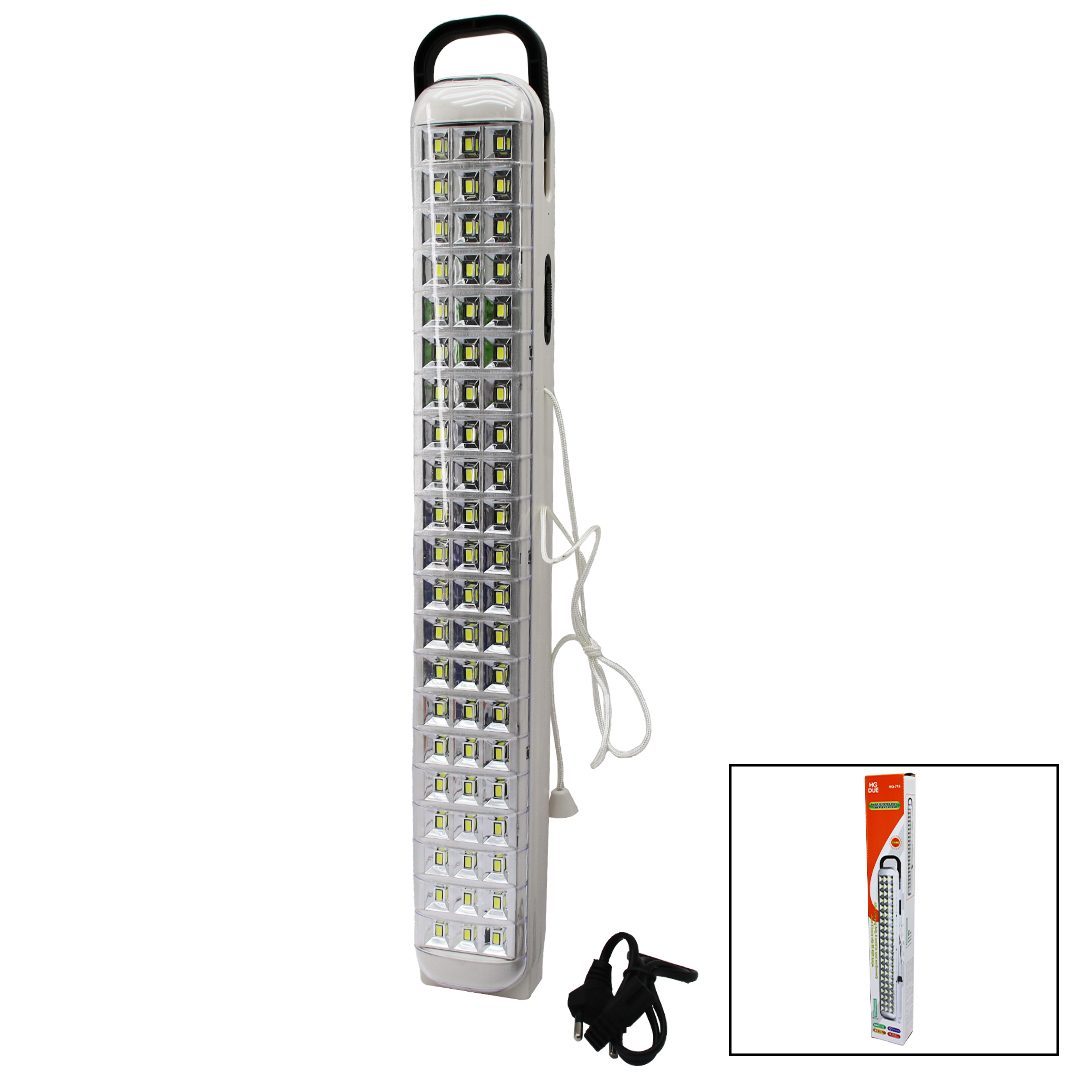 63smd Led Lamba Işıldak Fener Fiş Şarjlı - İpli Aç Kapa - Kulplu (4172)