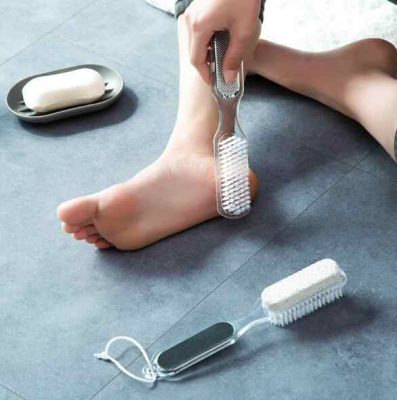 4 Step Pedicure Paddle Bzd-228 4ın1 Fırçalı Topuk Taşı (4172)