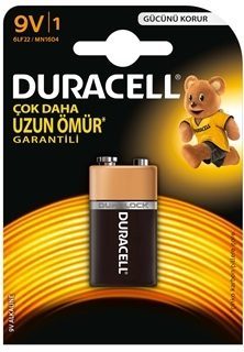 Duracell 9v Pil Tekli (4172)