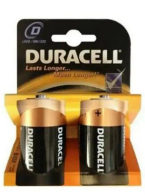 Duracell Lr20 D Büyük  Pil 2li Kart (4172)