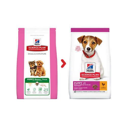 Hills Puppy Small & Miniature Küçük Irk İçin Tavuklu Köpek Maması 1,5 Kg - Lisinya