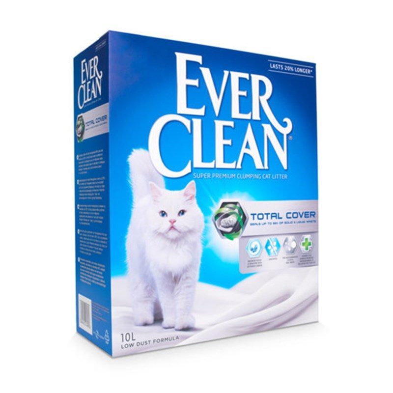 Ever Clean Total Cover Kokusuz Kedi Kumu 6 Lt - Lisinya