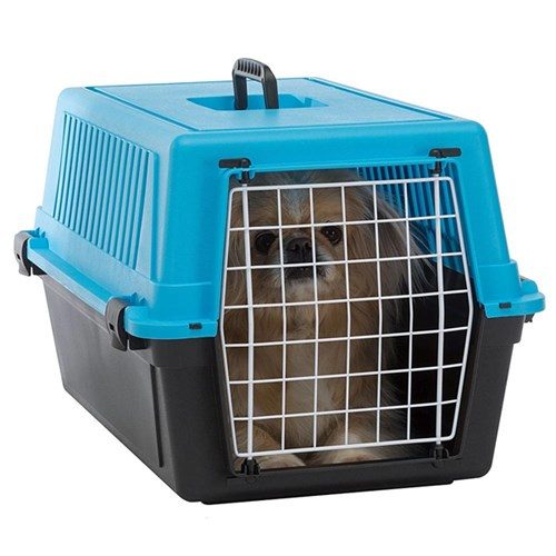 Ferplast Atlas 10 Kedi ve Köpek Taşıma Çantası 32x48x29 Cm Mavi Siyah - Lisinya