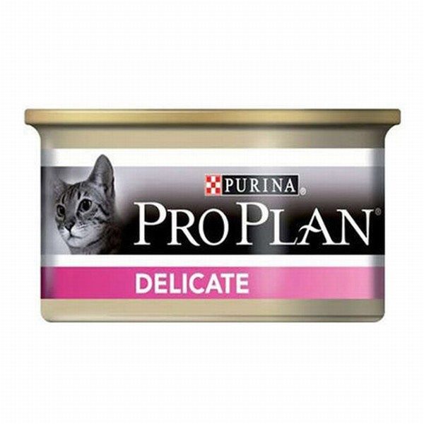 Pro Plan Delicate Kıyılmış Hindili Hassas Yetişkin Kedi Konservesi 85 Gr - Lisinya