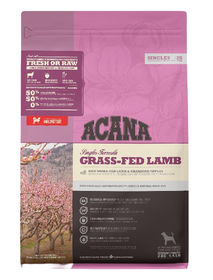 Acana Grass Fed-Lamb Tahılsız Kuzu Etli Yetişkin Köpek Maması 2 Kg - Lisinya