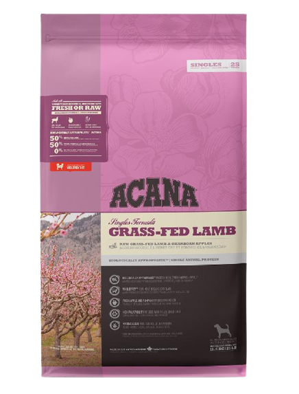 Acana Grass Fed-Lamb Tahılsız Kuzu Etli Yetişkin Köpek Maması 11,4 Kg - Lisinya