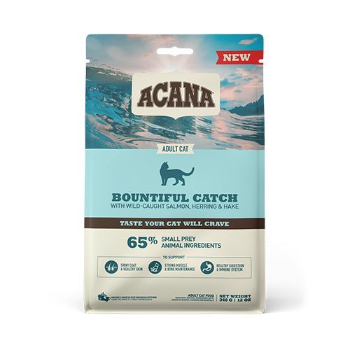 Acana Bountiful Catch Somonlu Ve Ringa Balıklı Yetişkin Kedi Maması 1,8 Kg - Lisinya