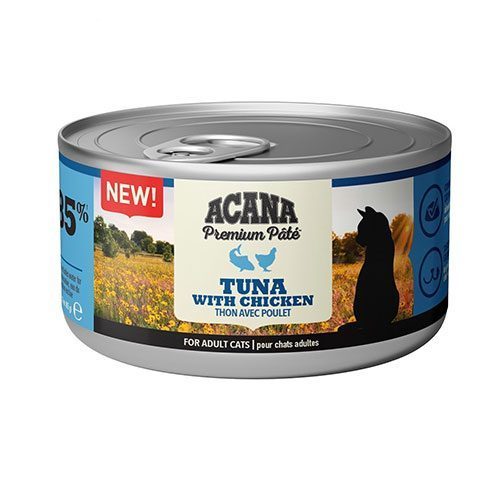 Acana Premium Pate Ezme Tuna Balıklı ve Tavuklu Kedi Konservesi 85 Gr - Lisinya