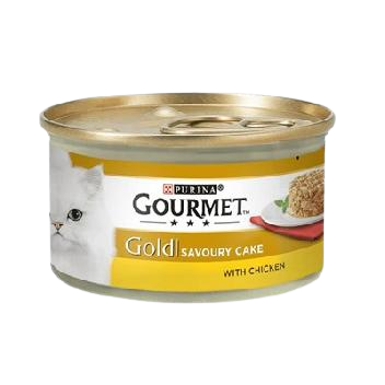 Gourmet Gold Savoury Cake Parça Etli Tavuklu Yetişkin Kedi Konservesi 85 Gr - Lisinya