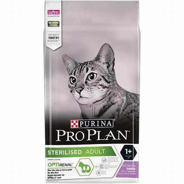 Pro Plan Sterilised Hindili Kedi Maması 10 Kg - Lisinya