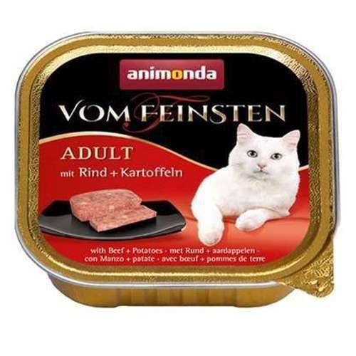 Animonda Vom Feinsten Sığır Etli Patates Kedi Konservesi 100 Gr - Lisinya