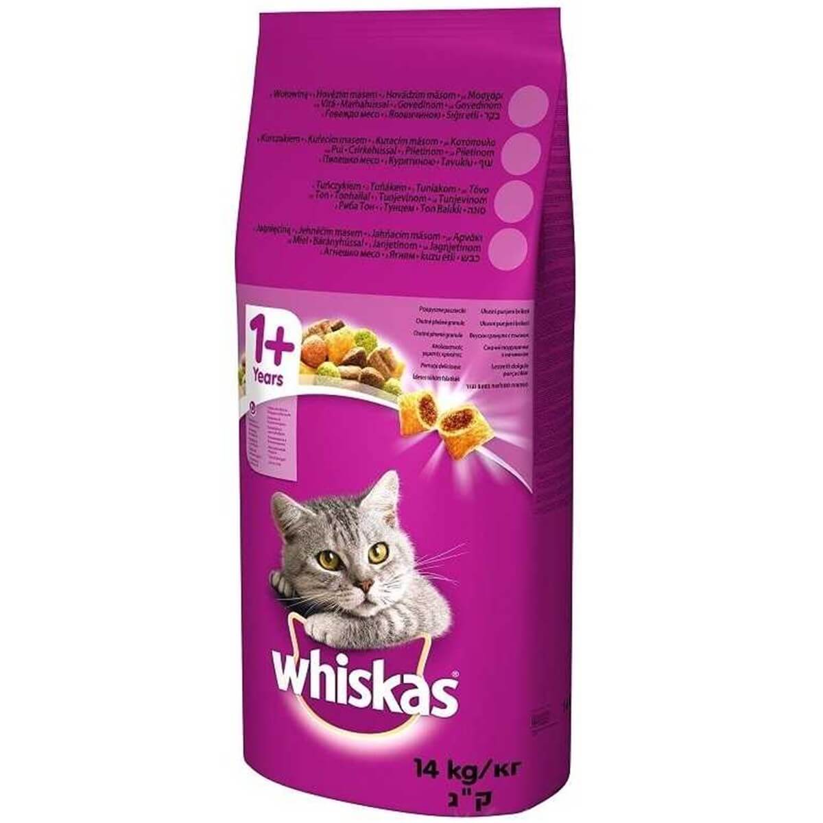 Whiskas Tavuklu Sebzeli Yetişkin Kedi Mamasi 14 Kg - Lisinya