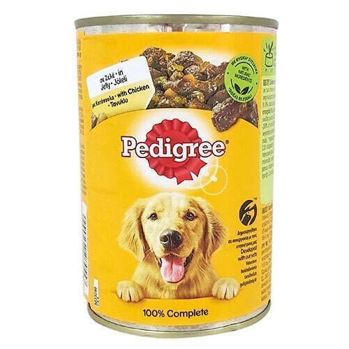 Pedigree Tavuklu Ve Havuçlu Yetişkin Konserve Köpek Mamasi 400 Gr - Lisinya