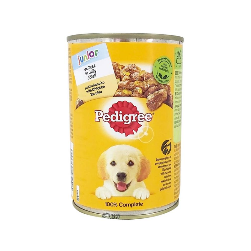 Pedigree Junior Tavuklu Yavru Konserve Köpek Mamasi 400 Gr