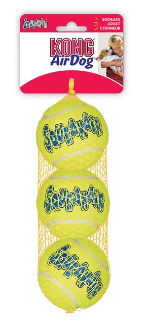 Kong Köpek Air Sq Sesli Tenis Topu M 3 Adet 6 5 Cm - Lisinya