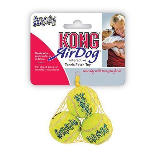 Kong Köpek Air Sq Sesli Tenis Topu XS 3 Adet 4 Cm - Lisinya