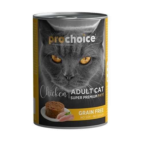 Pro Choice Adult Tavuklu Yetişkin Kedi Konservesi400 Gr - Lisinya