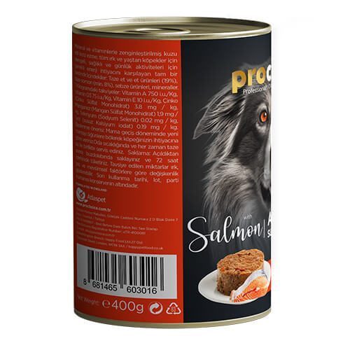 Pro Choice Adult Somonlu Yetişkin Köpek Maması 400 Gr - Lisinya