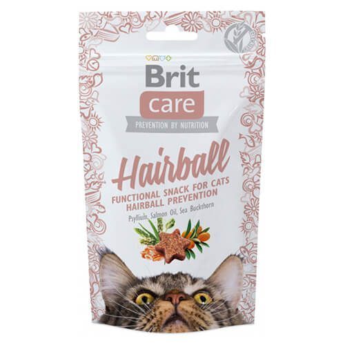 Brit Care Cat Snack Hairball Tüy Yumagı Engelleyici Kedi Ödülü 50 Gr - Lisinya