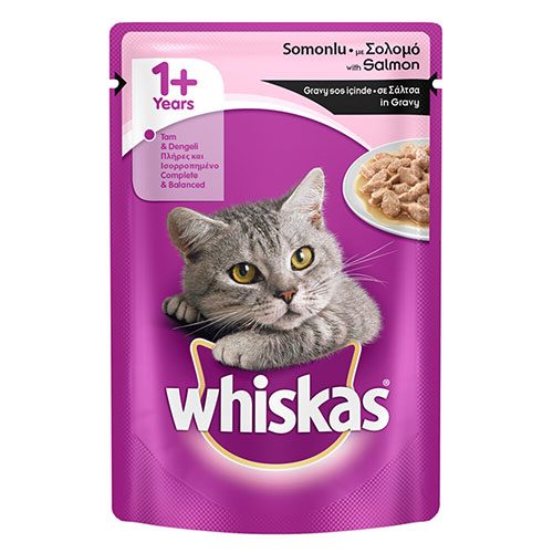 Whiskas Pouch Somonlu Yetişkin Kedi Konservesi 100 Gr - Lisinya