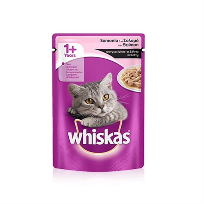 Whiskas Pouch Somonlu Yetişkin Kedi Konservesi 100 Gr - Lisinya