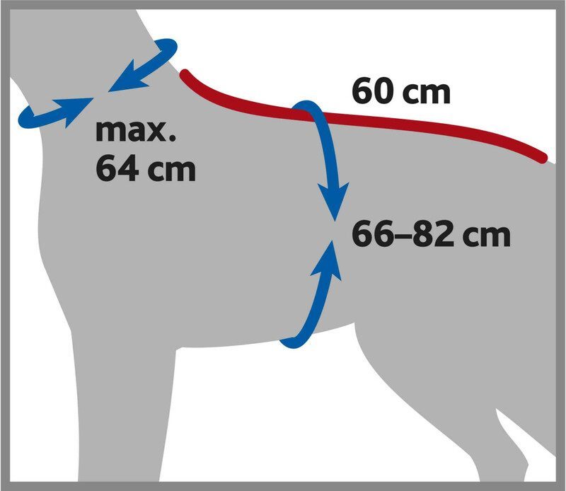 Trixie Köpek Havlu Bornoz L : 60 Cm Gri - Lisinya