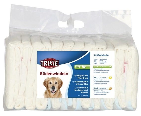 Trixie Erkek Köpek Pedi,M-L 46-60cm 12Adt - Lisinya