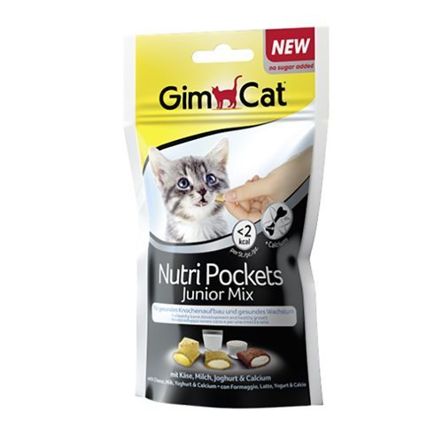 GimCat Nutripockets Mix Yavru Kedi Ödülü 60 gr - Lisinya