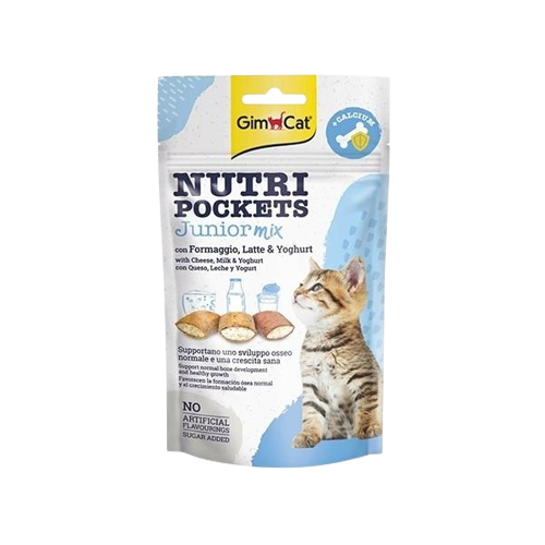 GimCat Nutripockets Mix Yavru Kedi Ödülü 60 gr - Lisinya