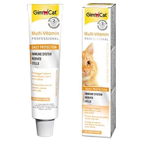 Gimcat Multi Vitamin Paste 12 Vitaminli Kedi Macunu 20 Gr - Lisinya