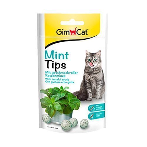 GimCat Mint Tips Ödül Tableti 40gr - Lisinya