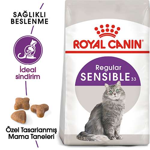 Royal Canin Sensible 33 Hassas Yetişkin Kedi Maması 4 Kg - Lisinya