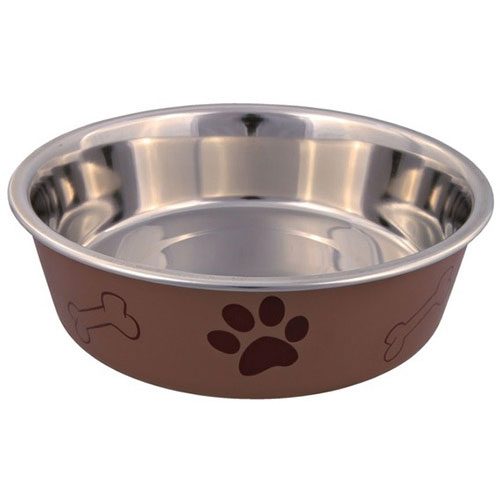 Trixie Köpek Paslanmaz Mama Ve Su Kabı 0. 4L  14cm - Lisinya