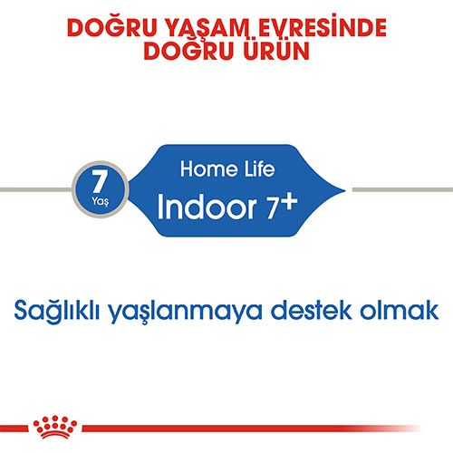 Royal Canin İndoor 7+ Yaşlı Kedi Maması 1,5 Kg - Lisinya