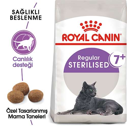 Royal Canin Sterilised 7+ Kısırlaştırılmış Kedi Maması 3,5 Kg - Lisinya