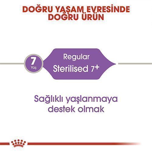 Royal Canin Sterilised 7+ Kısırlaştırılmış Kedi Maması 3,5 Kg - Lisinya