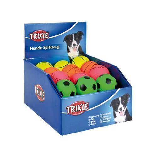 Trixie Köpek Yüzen Natürel Kauçuk Fosforlu Top 6cm - Lisinya