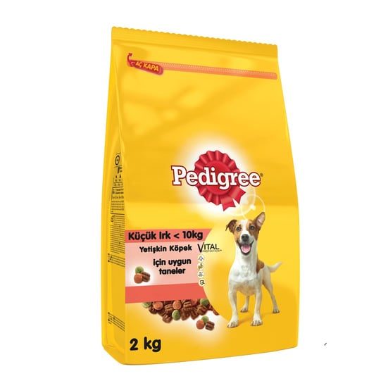 Pedigree Biftekli Sebzeli Küçük Irk Yetişkin Köpek Mamasi 2 Kg - Lisinya