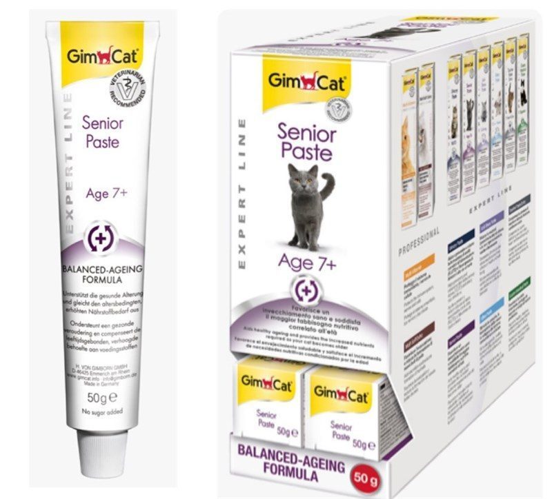 Gimcat Kedi Macunu Senior Paste 50gr - Lisinya