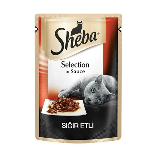 Sheba Sığır Etli Yetişkin Kedi Pouch Konserve 85 Gr - Lisinya