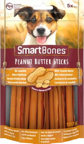 Smartbones Peanut Butter Fıstık Ezmeli Tavuklu Sticks - Lisinya